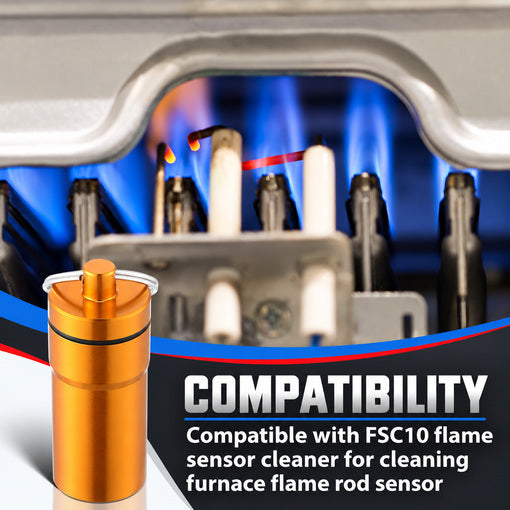 2-Pack Furnace Flame-sensor Cleaner
