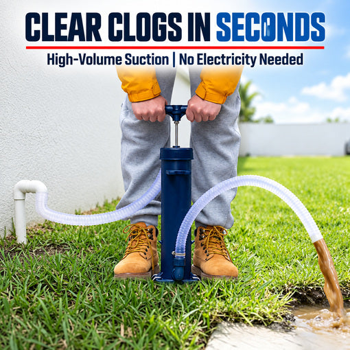 AC Drain Line Unclogger Tool & Cleaner Kit