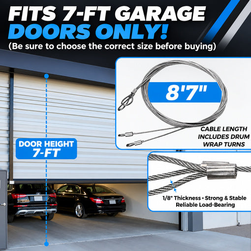 Upgraded Garage Door Hardware Kit