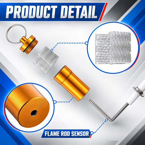 2-Pack Furnace Flame-sensor Cleaner