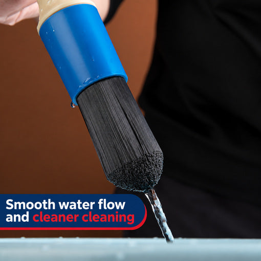 2-Pack Flow-Thru Parts Washer Brush