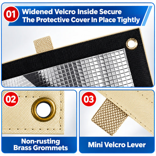 Backflow Preventer Insulation Cover for Vacuum Breaker