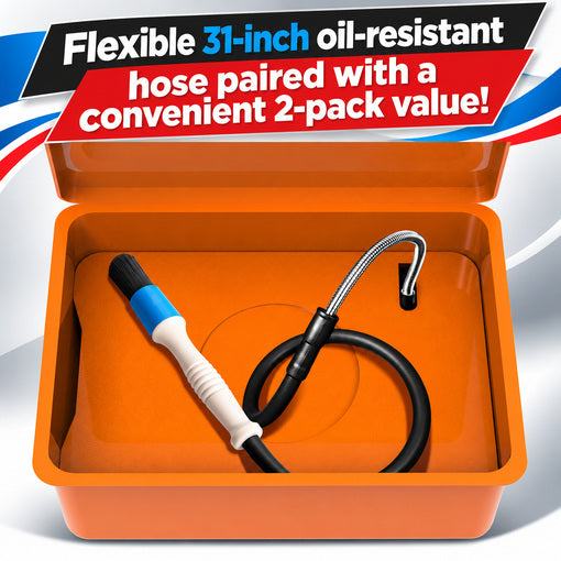 2-Pack Flow-Thru Parts Washer Brush