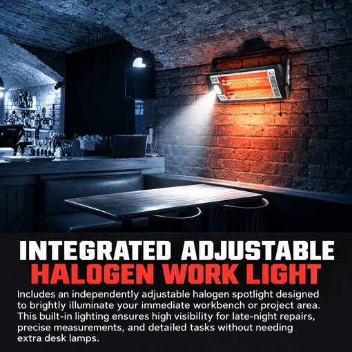 120V Adjustable Electric Garage Heater