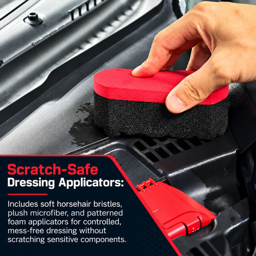 10PCS Car Engine Bay Cleaning Kit
