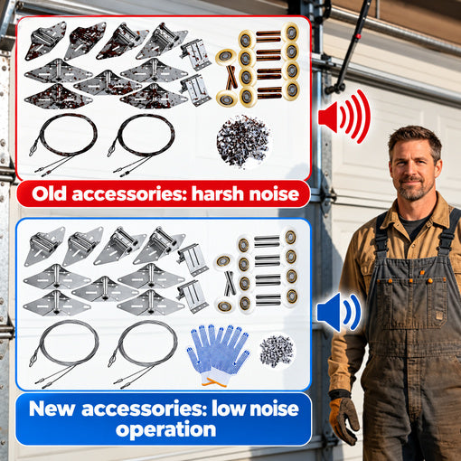 Upgraded Garage Door Hardware Kit