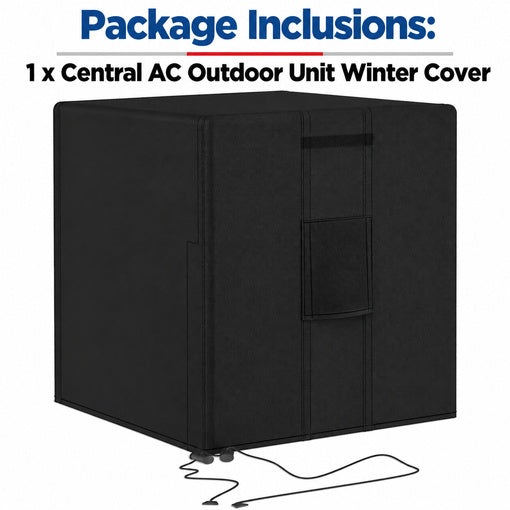 Central AC Outdoor Unit Winter Cover
