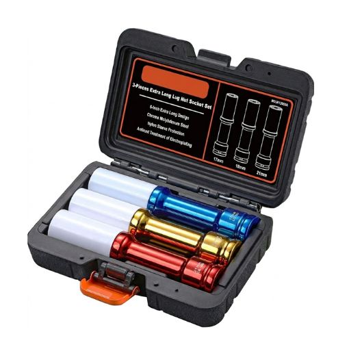 1/2" Drive Deep Impact Tool Socket Set