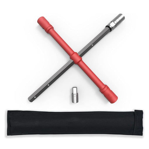 Super-strong 26" Universal Compact Lug Wrench Set