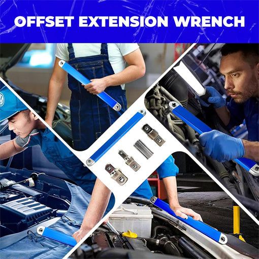 Zero-Degree Offset Extension Wrench Set