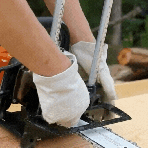 Adjustable Chainsaw Mill Guide Attachment