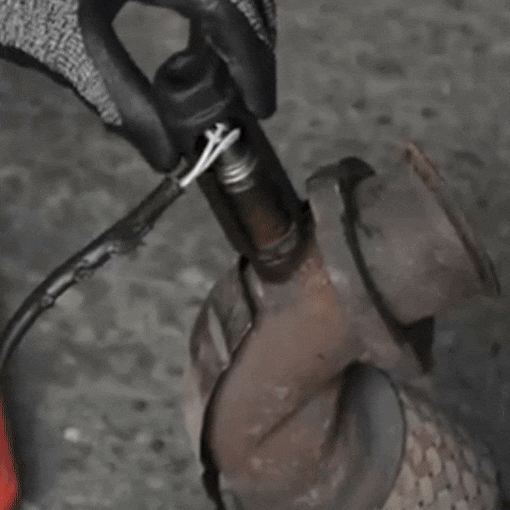 Oxygen Sensor Socket with Side Wire Cutout