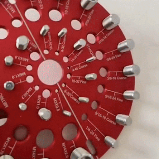 30 Portable Nut and Bolt Thread Checker