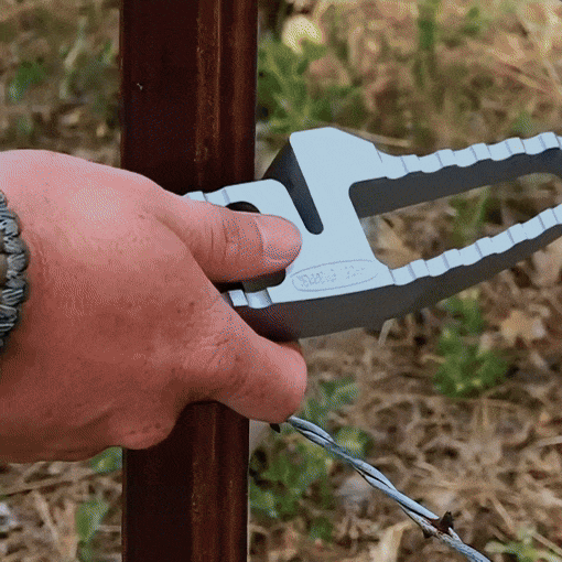 Portable T-Post Fence Step