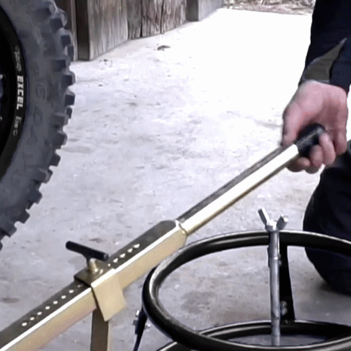 16"-21" Portable Tire Changing Stand and Bead Breaker