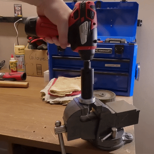 12V Cordless Brushless Ratchet Wrench & Impact Wrench Combo Tool