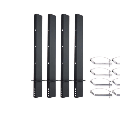 Heavy-Duty Adjustable C Channel Pipe Stake For Trailer