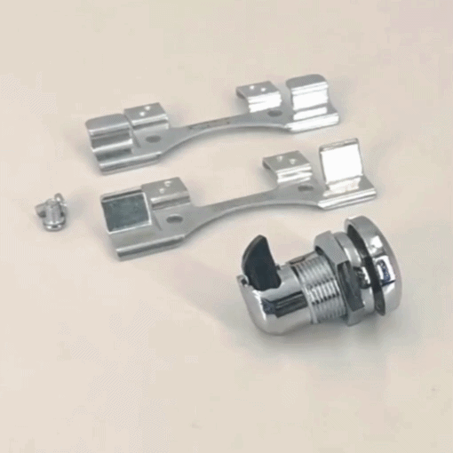 Motorcycle Quick Fuel Door Latch Push