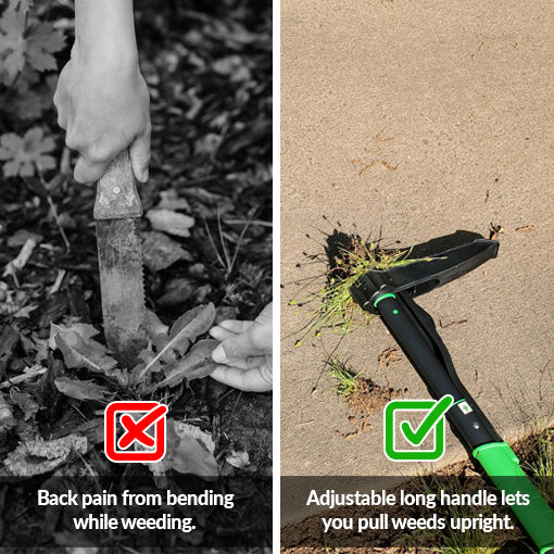 3-Level Adjustable Quick Release Weed Remover