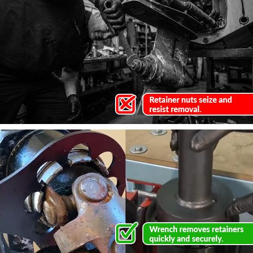 Bearing Carrier Nut Tool & Drive Spanner Wrench