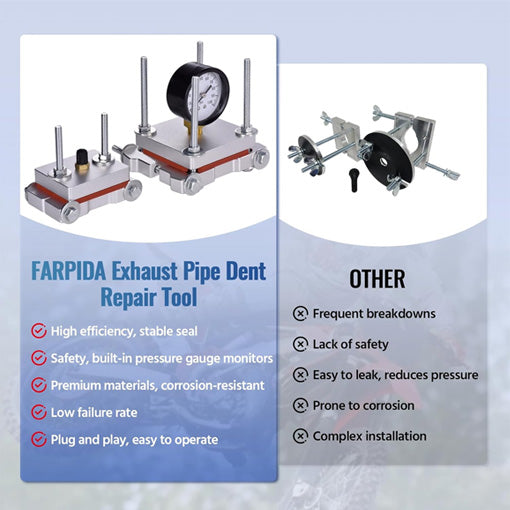 2-Stroke Exhaust Pipe Dent Repair Kit