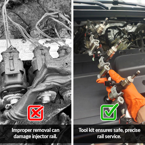 Fuel Injector Rail Assembly Remover & GM245 Seal Tool Kit
