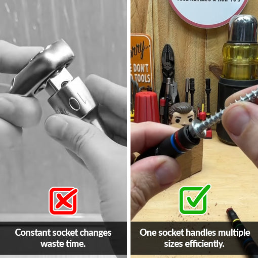 Quad Impact Flip Socket