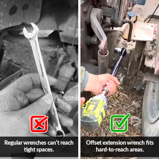 Offset Extension Wrench Adapter