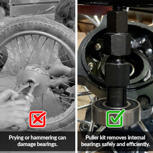 Motorcycle Blind Inner Bearing Puller Tool Kit