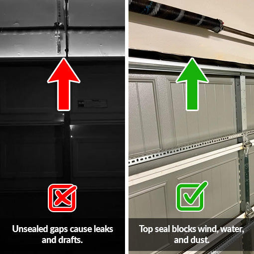 Garage Door Top Seal