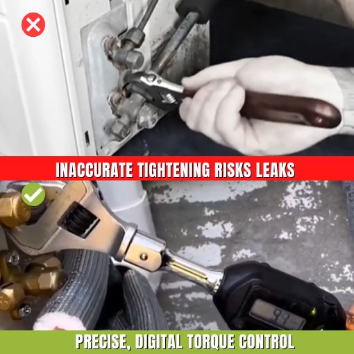 HVAC Adjustable Digital Torque Wrench