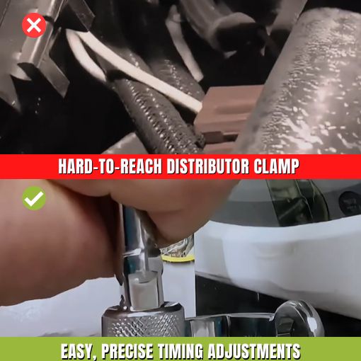 SAE Offset Distributor Clamp Wrench