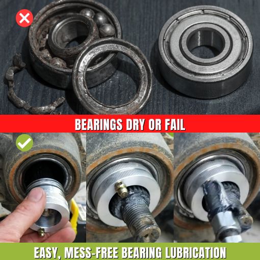 Wheel Bearing Greaser Tool Set for ATV and UTV Bearings