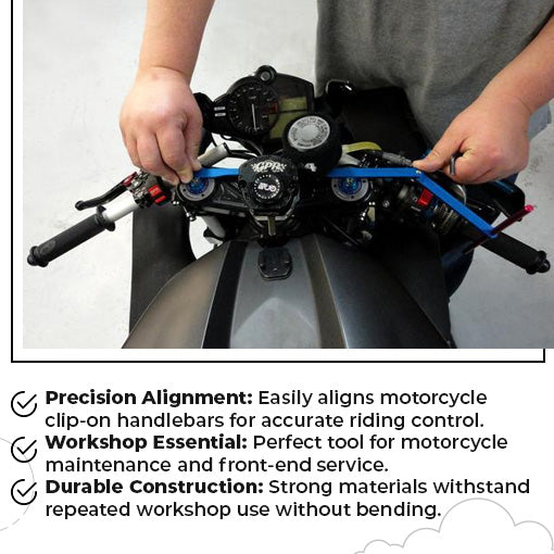 Clip-On Handlebar Alignment Tool