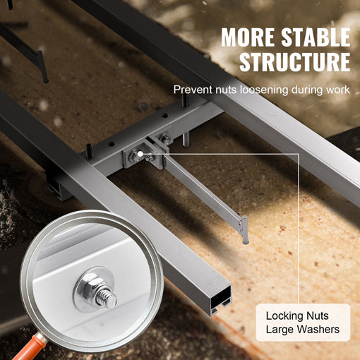 Chainsaw Rail Mill Guide System