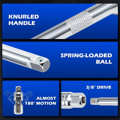 Magnetic Swivel Spark Plug Socket Set with Torque Wrench