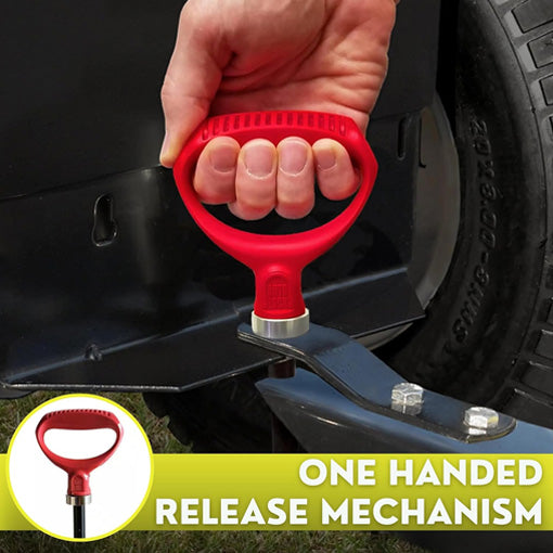 Auto-Lock Magnetic Hitching Pin