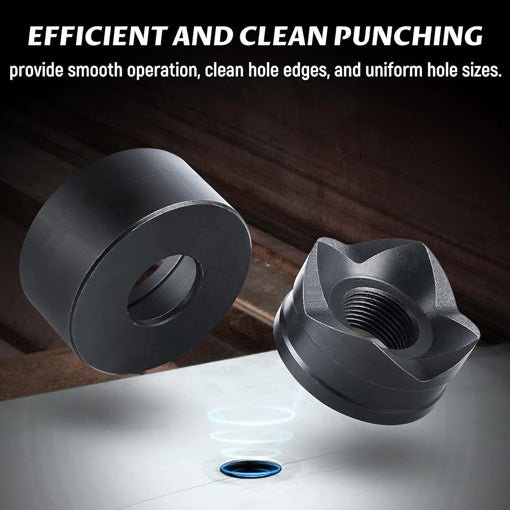 Manual Ratcheting Knockout Hole Punch Driver Kit