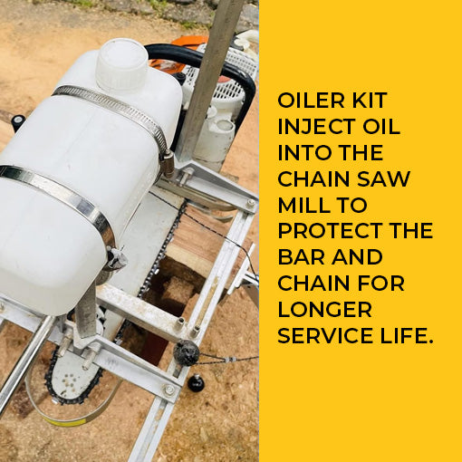 Auxiliary Oiler Kit for Chainsaw Milling Attachment