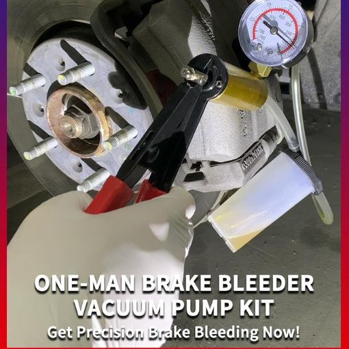Easy DIY Motorcycle Brake Bleeder Kit