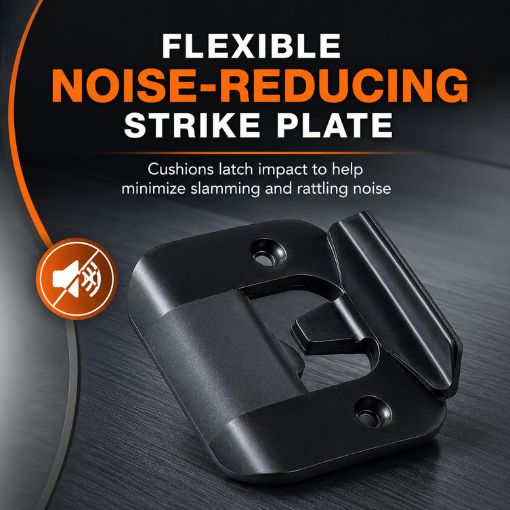 Anti-slam Door Silencer Strike Plate