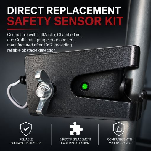 Garage Door Opener Safety Sensor Kit Replacement