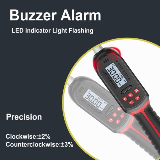 HVAC Adjustable Digital Torque Wrench