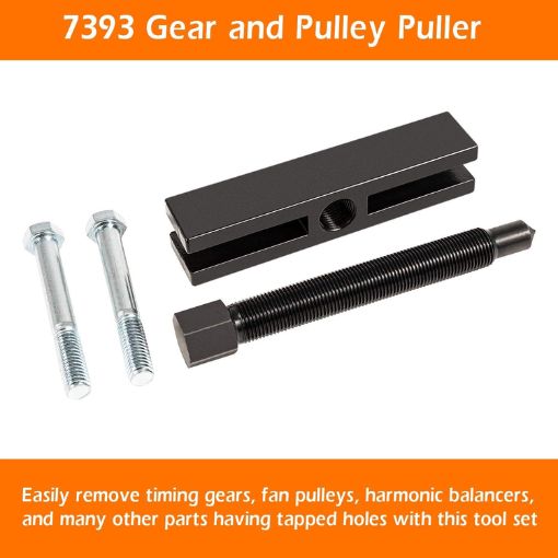 Large Gear, Pulley Puller, and Shaft Protector Set