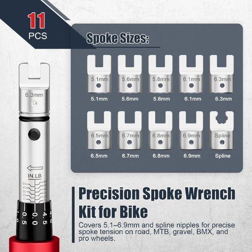 Motorcycle Spoke Torque Wrench