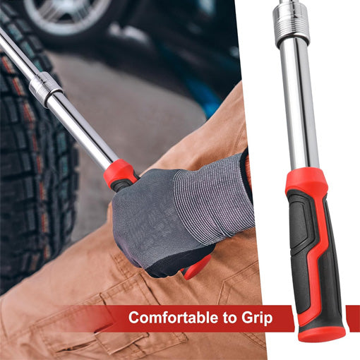 Dual Head 5-Gear Extendable Breaker Bar