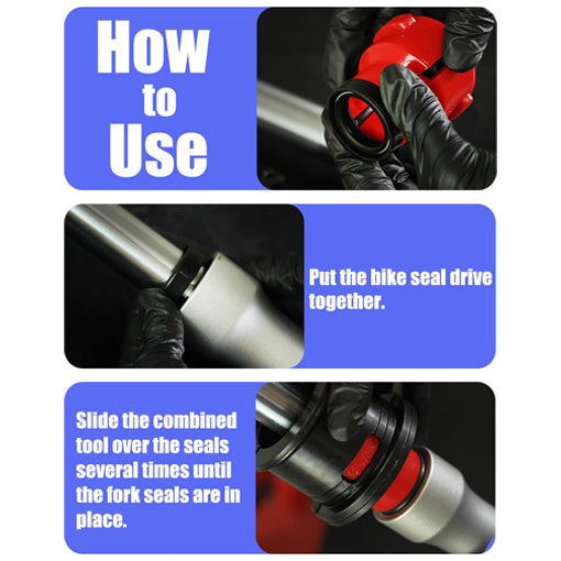 Motorcycle Bike Fork Seal Driver Tool Kit