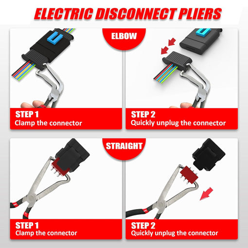 Upgraded Automotive Electrical Disconnect Pliers