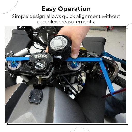 Clip-On Handlebar Alignment Tool