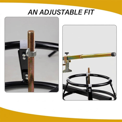 16"-21" Portable Tire Changing Stand and Bead Breaker